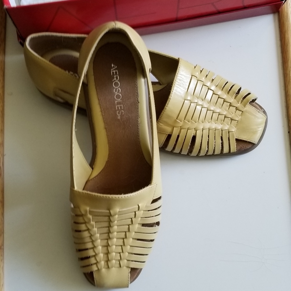 Aerosols slip on shoe.